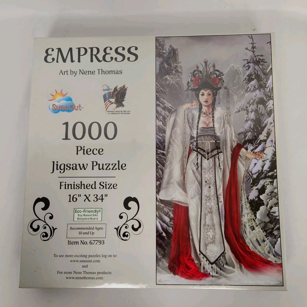New Sunsout Puzzle Nene Thomas "Empress" Item 67793 - 16"x34"‎